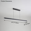 WOMO Contemporary Linear Led Pendant Light-WM2281 thumbnail