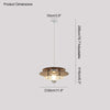 WOMO Space Age Flying Saucer Pendant Light-WM2098 thumbnail