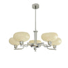 WOMO 1920s Milk Glass Chandelier-WM2301 thumbnail