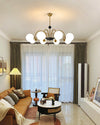 WOMO Frosted Glass Globe Chandelier-WM2304 thumbnail