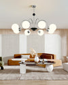 WOMO Frosted Glass Globe Chandelier-WM2304 thumbnail