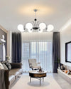 WOMO Frosted Glass Globe Chandelier-WM2304 thumbnail