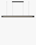 WOMO Black Glass Linear Pendant-WM2309