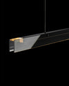 WOMO Black Glass Linear Pendant-WM2309 thumbnail