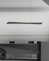 WOMO Black Fluted Glass Linear Pendant Light-WM2310 thumbnail