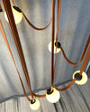 WOMO Globe Leather Pendant Light-WM2311 thumbnail