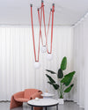 WOMO Globe Leather Pendant Light-WM2311 thumbnail