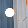WOMO Globe Leather Pendant Light-WM2311 thumbnail