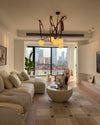 WOMO Globe Leather Pendant Light-WM2311 thumbnail