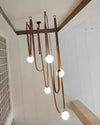 WOMO Globe Leather Pendant Light-WM2311 thumbnail