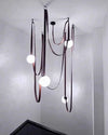 WOMO Globe Leather Pendant Light-WM2311 thumbnail