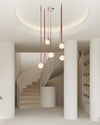 WOMO Globe Leather Pendant Light-WM2311 thumbnail