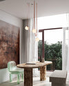 WOMO Globe Leather Pendant Light-WM2311 thumbnail