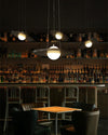 WOMO Black Disc Pendant Light-WM2324 thumbnail