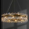 WOMO Gold Crystal Round Chandelier-WM2339a thumbnail