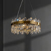 WOMO Gold Crystal Round Chandelier-WM2339a thumbnail