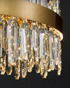 WOMO Gold Crystal Round Chandelier-WM2339a thumbnail