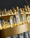 WOMO Gold Crystal Round Chandelier-WM2339a thumbnail