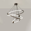 WOMO Tiered Circular Led Brass Chandelier-WM2342 thumbnail