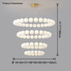 WOMO Pearl Necklace Round Chandelier-WM2344 thumbnail