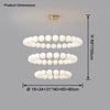 WOMO Pearl Necklace Round Chandelier-WM2344 thumbnail