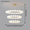 WOMO Pearl Necklace Round Chandelier-WM2344 thumbnail