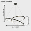 WOMO Swirl Led Brass Pendant Light-WM2354 thumbnail