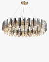WOMO Smoked Crystal Round Chandelier-WM2363 thumbnail