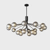 WOMO Glass Globe Brass Chandelier-WM2372 thumbnail