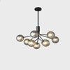 WOMO Glass Globe Brass Chandelier-WM2372 thumbnail