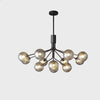 WOMO Glass Globe Brass Chandelier-WM2372 thumbnail