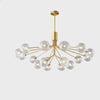 WOMO Glass Globe Brass Chandelier-WM2372 thumbnail