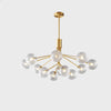 WOMO Glass Globe Brass Chandelier-WM2372 thumbnail