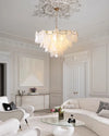 WOMO Tiered Glass Chandelier-WM2376 thumbnail
