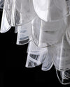 WOMO Tiered Glass Chandelier-WM2376 thumbnail