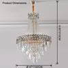 WOMO Tiered Crystal Chandelier-WM2381 thumbnail