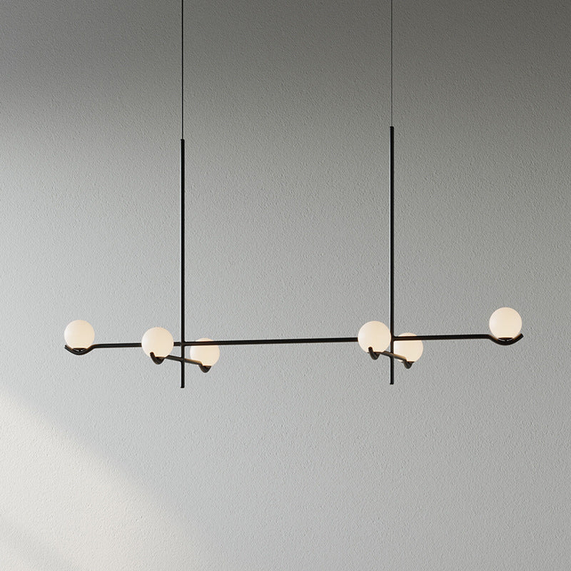 WOMO Adjustable Glass Ball Chandelier-WM2584