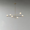 WOMO Adjustable Glass Ball Chandelier-WM2584 thumbnail