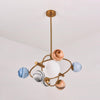 WOMO Planet Glass Chandelier-WM2385 thumbnail