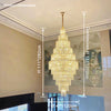 WOMO Tiered Crystal Foyer Chandelier-WM2386 thumbnail