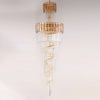 WOMO Cascading Crystal Chandelier-WM2387 thumbnail