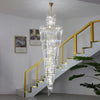 WOMO Cascading Crystal Chandelier-WM2387 thumbnail