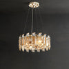 WOMO Gold Crystal Round Chandelier-WM2397 thumbnail