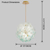 WOMO Glass Orb Chandelier-WM2404 thumbnail