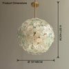 WOMO Glass Orb Chandelier-WM2404 thumbnail