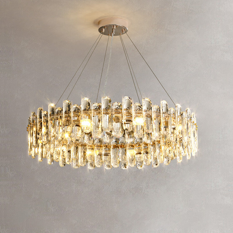 WOMO Crystal Round Chandelier-WM2406