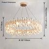 WOMO Crystal Round Chandelier-WM2406 thumbnail