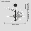 WOMO Fireworks Spiral Chandelier-WM2408 thumbnail