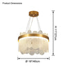 WOMO Circular Glass Chandelier-WM2409 thumbnail