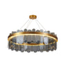WOMO Circular Glass Chandelier-WM2409 thumbnail